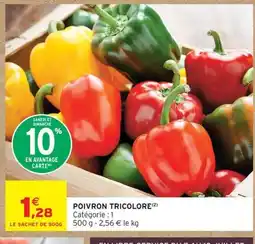 Intermarché Poivron tricolore offre