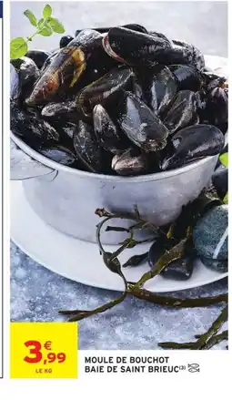 Intermarché Moule de bouchot baie de saint brieuc offre