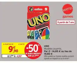 Intermarché UNO offre