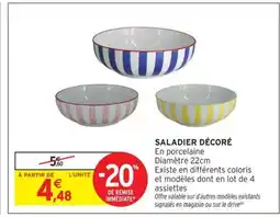 Intermarché Saladier décoré offre