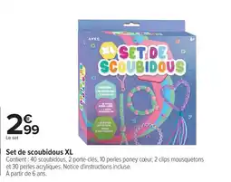 Carrefour Set de scoubidous XL offre
