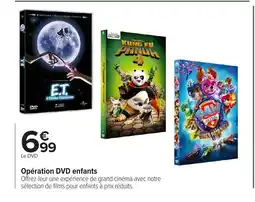 Carrefour Opération DVD enfants offre