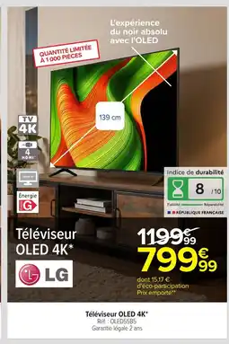 Carrefour LG Téléviseur OLED 4K offre