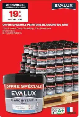 Brico Dépôt Bang - offre speciale peinture blanche offre