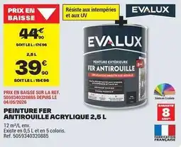 Brico Dépôt Peinture fer antirouille offre
