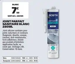 Brico Dépôt Facile - joint parfait sanitaire blanc offre