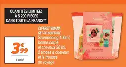Netto Vaiana coffret set de coiffure offre