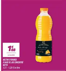 Netto Netto nectar d'orange à base de jus concentré offre