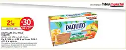 Intermarché Paquito coupelles méli-mélo de fruits offre