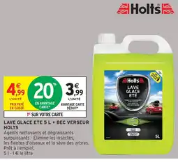 Intermarché Holts lave glace été 5l + bec verseur offre