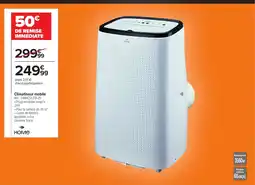 Carrefour HOME Climatiseur mobile offre