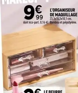 Centrakor L'organiseur de maquillage offre