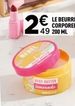 Centrakor Le beurre corporel offre