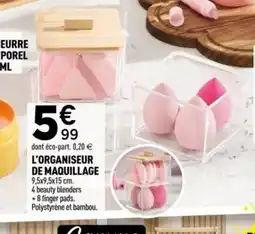 Centrakor L'organiseur de maquillage offre