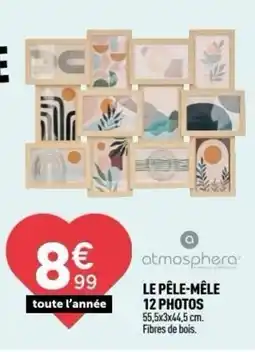 Centrakor ATMOSPHERA Le pêle-mêle 12 photos offre