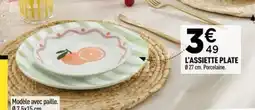 Centrakor L'assiette plate offre