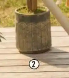 Centrakor Le pot de fleur rond offre