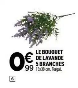 Centrakor Le bouquet de lavande 5 branches offre