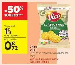 Carrefour Contact Vico - chips offre