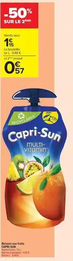 Carrefour Contact Capri sun - suplemento alimenticio offre