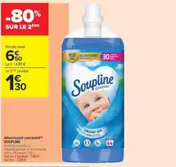 Carrefour Contact Soupline - adoucissant concentré offre