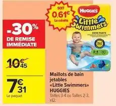 Huggies - maillots de bain jetables
