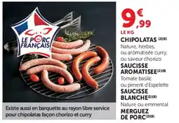 Super U CHIPOLATAS offre