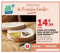 Super U L'ÉDEL DE CLÉRON BLEU-BLANC-COEUR JEAN PERRIN offre