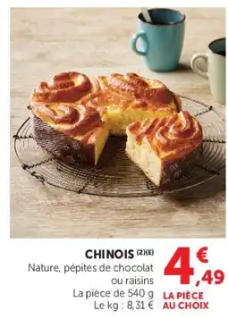 Super U CHINOIS offre