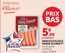 Super U KNACKS D'ALSACE PIERRE SCHMIDT offre