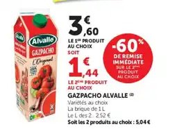 Super U GAZPACHO ALVALLE offre