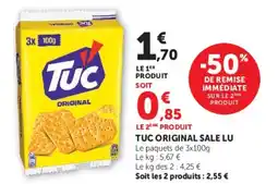 Super U TUC ORIGINAL SALE LU offre