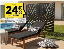 Centrakor Le claustra offre