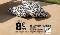 Centrakor Le coussin felindra offre
