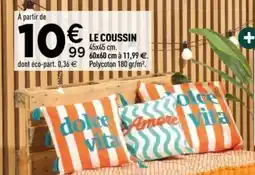 Centrakor Le coussin offre