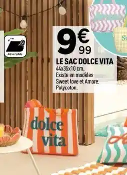 Centrakor Le sac dolce vita offre