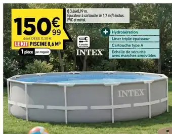Le kit piscine 8,6 m³