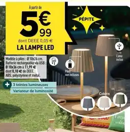 Centrakor La lampe led offre