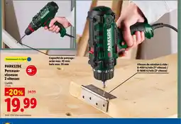 Lidl PARKSIDE Perceuse- visseuse 2 vitesses offre