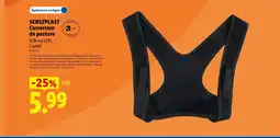 Lidl SENSIPLAST Correcteur de posture offre