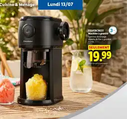 Lidl SILVERCREST Machine à granité offre