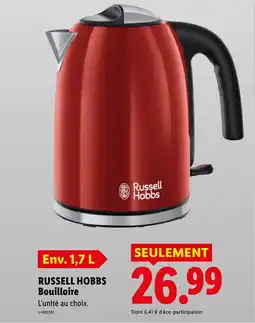 Lidl RUSSELL HOBBS Bouilloire offre