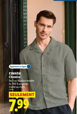 Lidl ESMARA Chemise offre