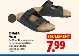 Lidl ESMARA Mules offre