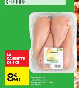 Carrefour Filets de poulet offre