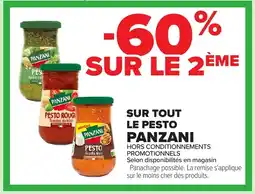 Carrefour PANZANI Sur tout le pesto offre