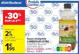 Carrefour CARREFOUR EXTRA Sauce vinaigrette offre