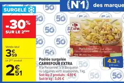 Carrefour CARREFOUR EXTRA Poêlée surgelée offre