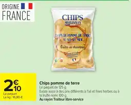 Carrefour Chips pomme de terre offre