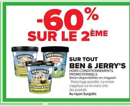 Carrefour BEN&JERRY'S offre